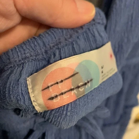 Free People FP Beach maxi dress / cover-up size Large - Picture 4 of 8